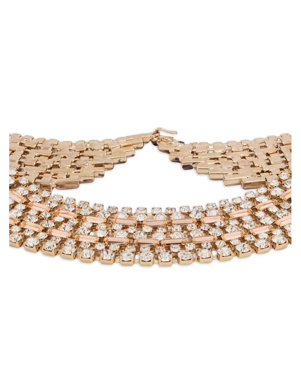 Rosantica White Amarena Embellished Necklace