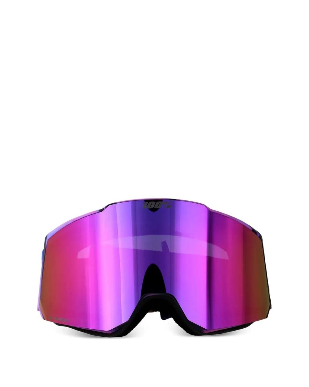 100% Eyewear Purple Snowcraft S Shield-Frame Sunglasses