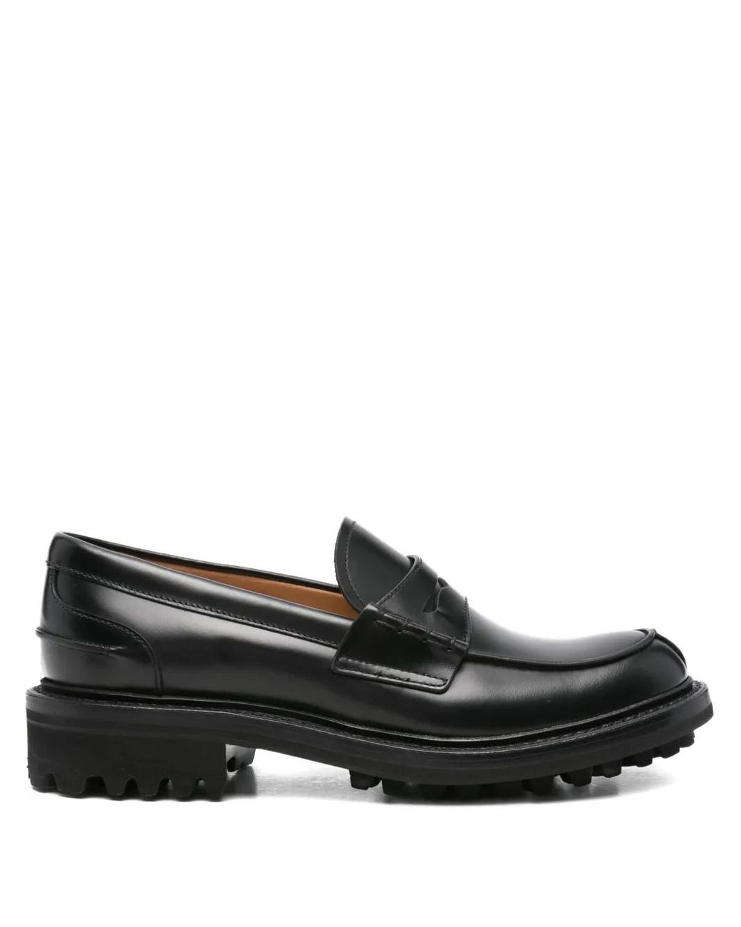 Church's Black Mc Fie Leather Loafers