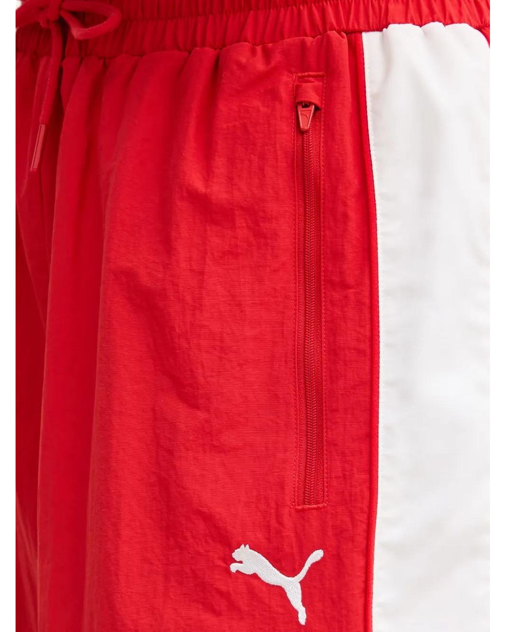 PUMA T7 Logo-Embroidered Track Pants