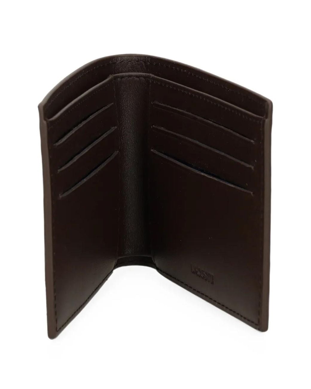 Lacoste Brown Fitzgerald Billfold Wallet