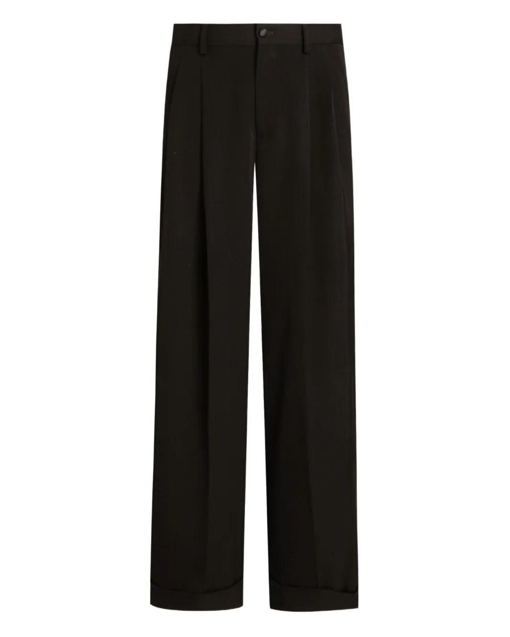 Dolce & Gabbana Black Dolce & Gabbana Tailored Trousers for men