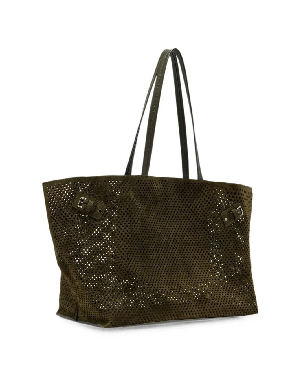 Proenza Schouler Green Cabas Days Carryall En Daim