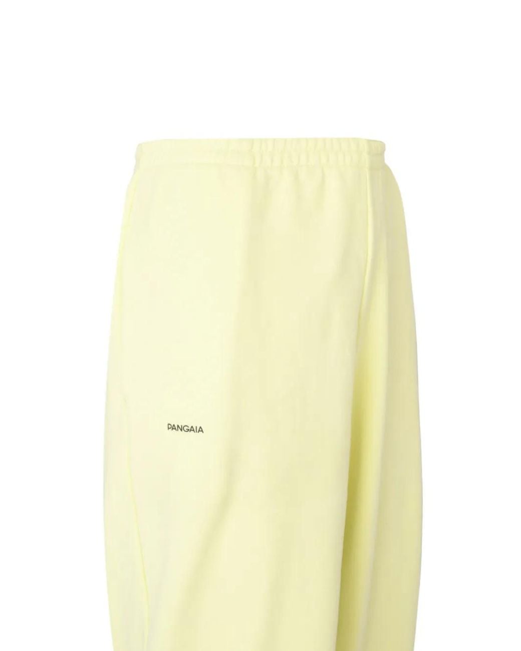 PANGAIA Yellow 365 Logo-Print Track Pants