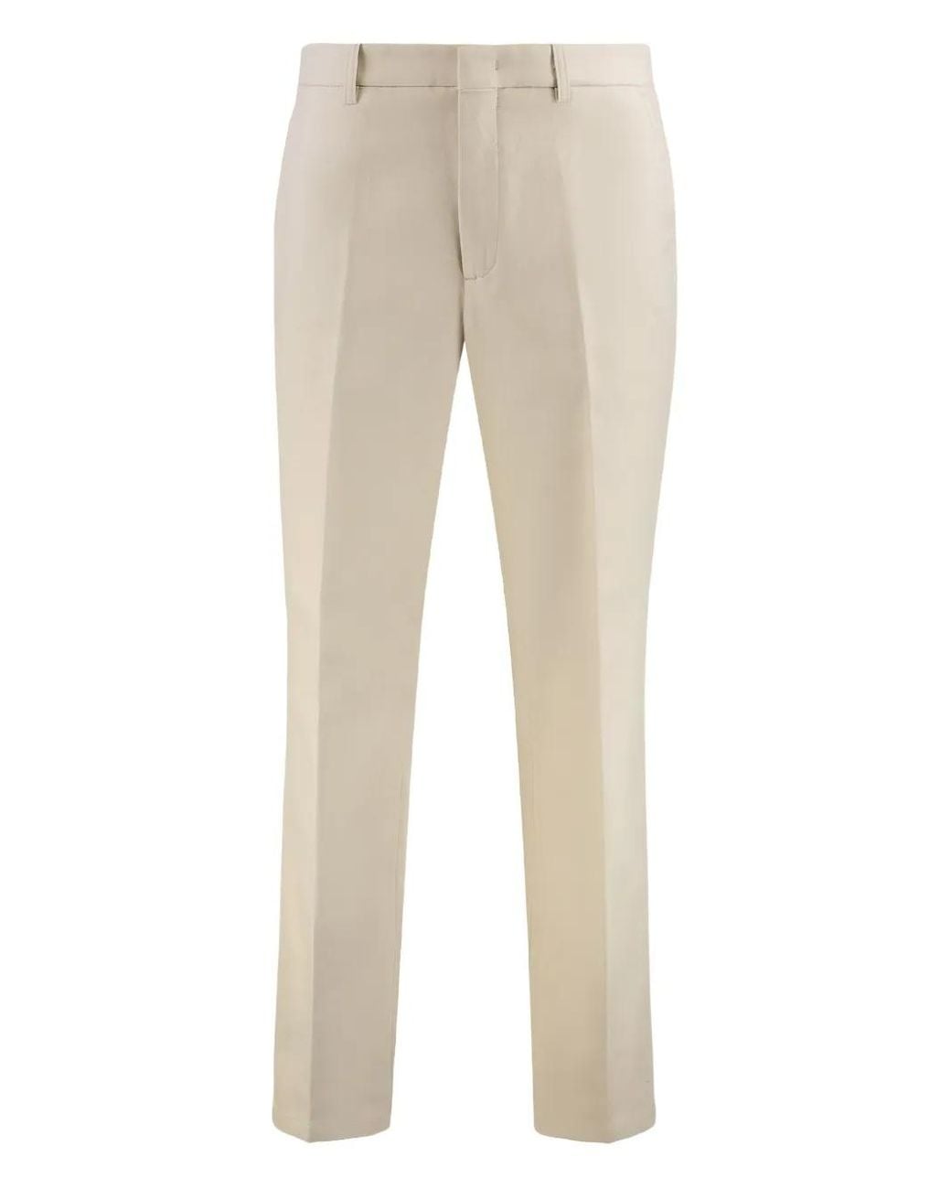 Department 5 Natural Side-Pocket Tailored Trousers