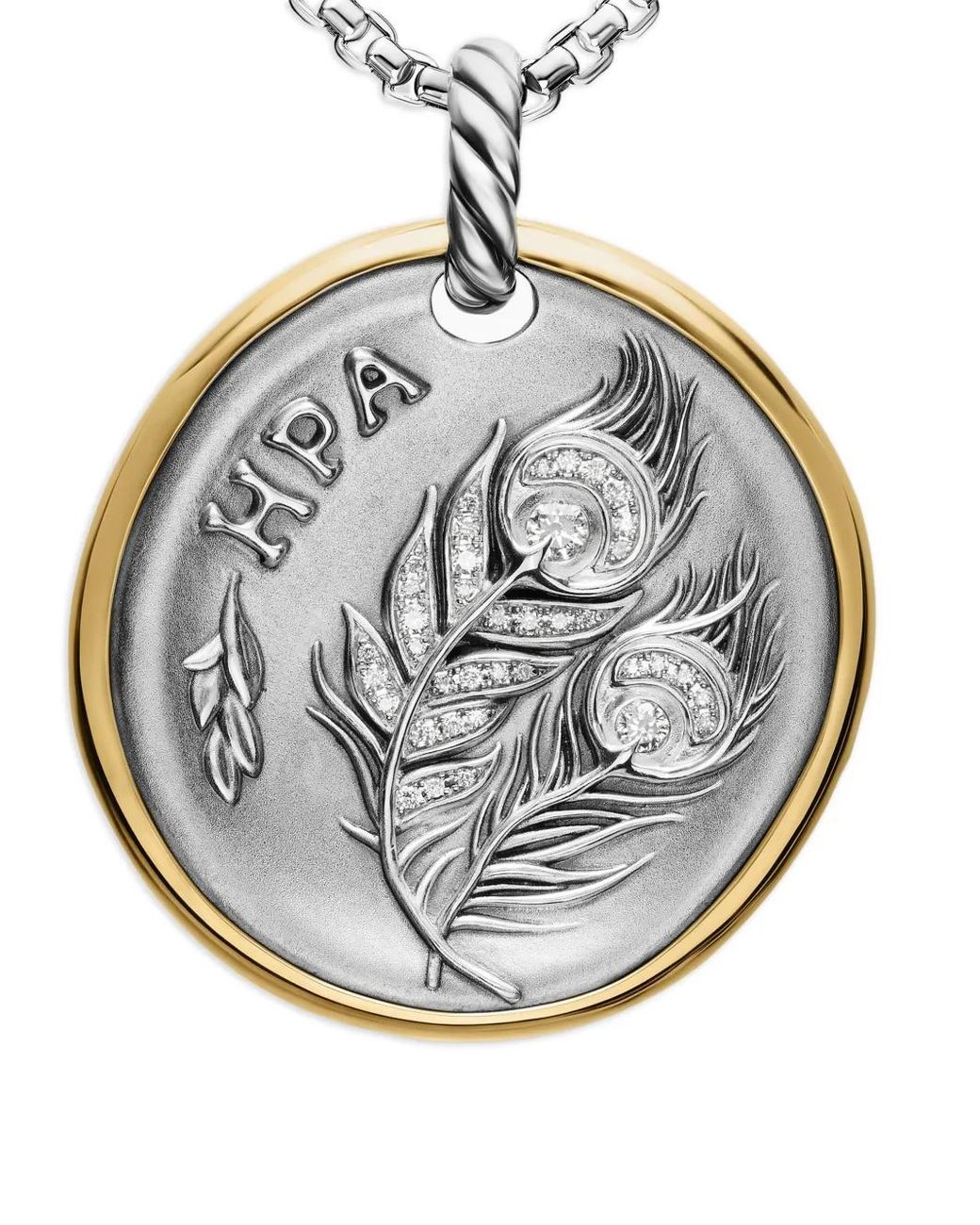 David Yurman Metallic Hera Medallion Amulet