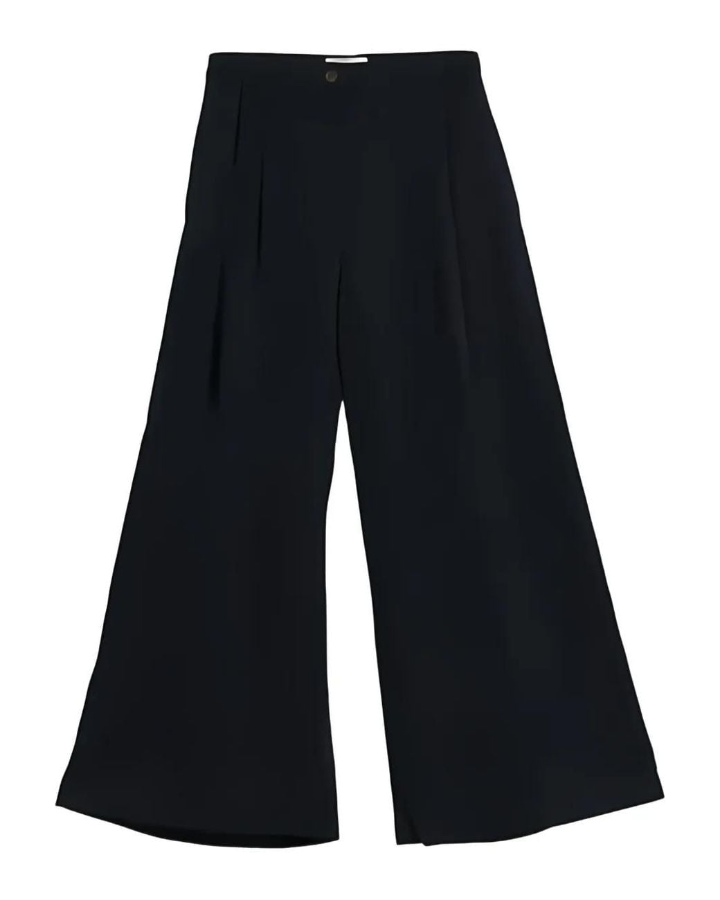 Gant Blue Pleated Palazzo Pants