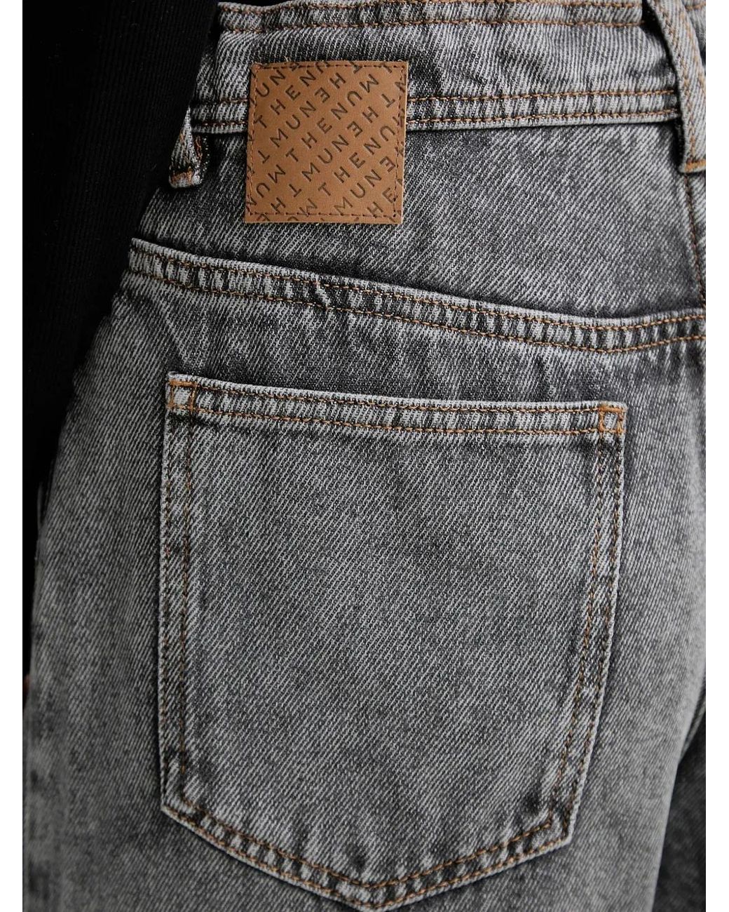 Munthe Gray Jean À Effet Usé
