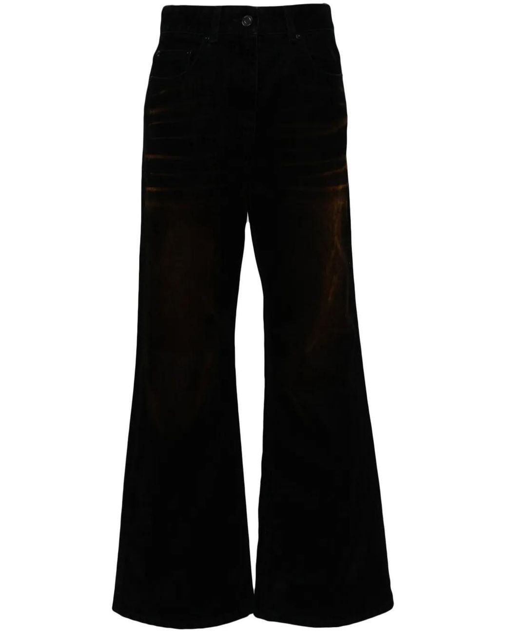 Juun.J Black Straight-Leg Jeans