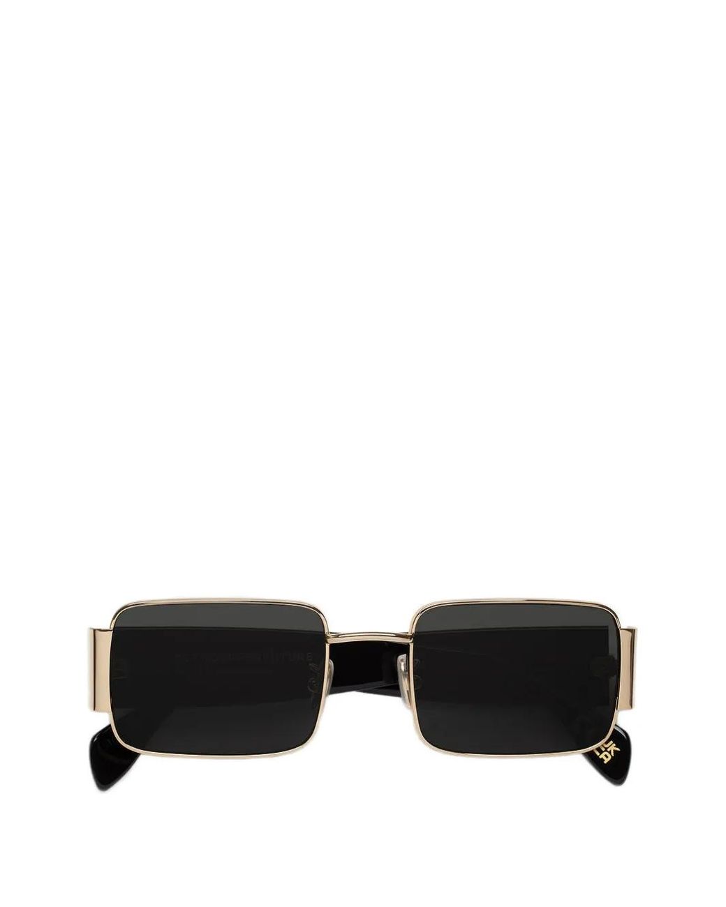 Retrosuperfuture Black Z Rectangle-Frame Sunglasses for men