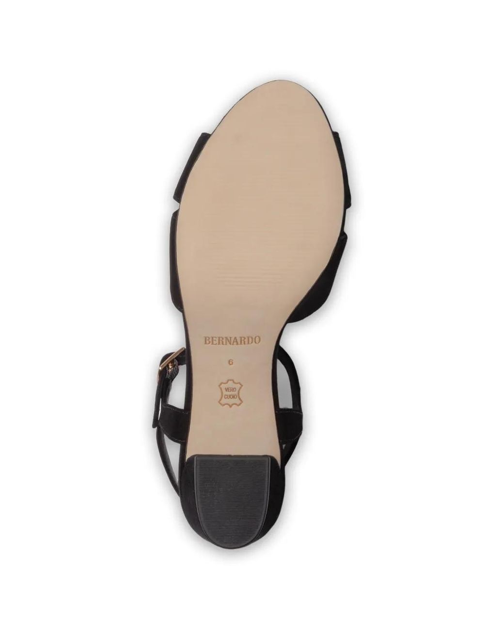 Bernardo Black Ginni Crossover Sandals