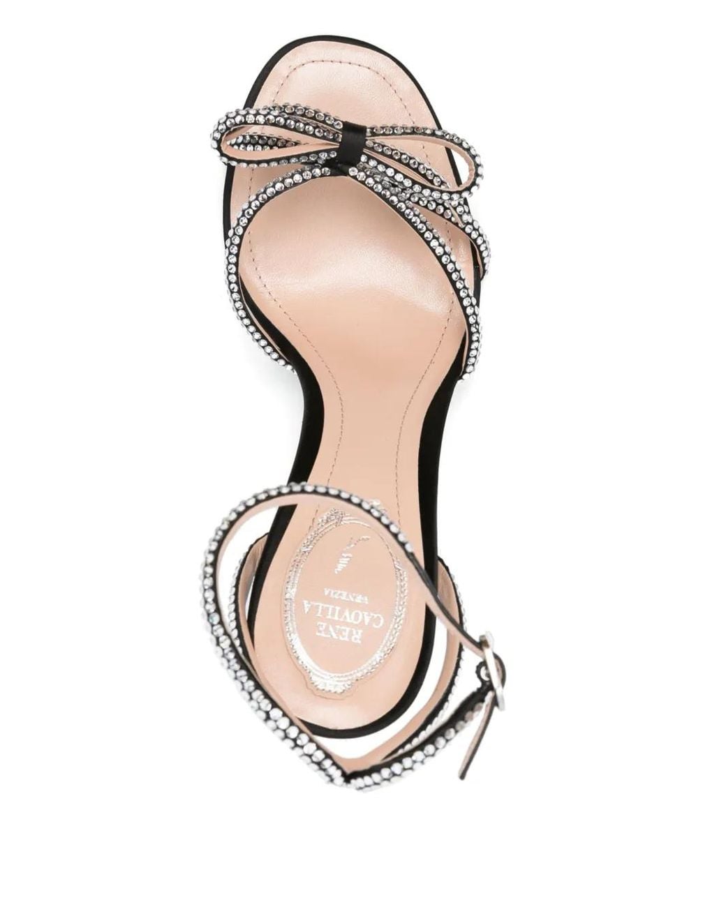 Rene Caovilla White 105Mm Nicole Sandals