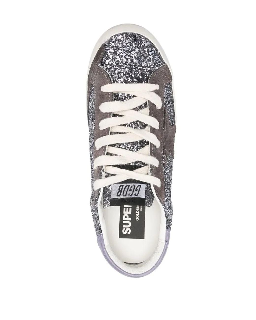 Golden Goose Deluxe Brand Superstar グリッター スニーカー Gray