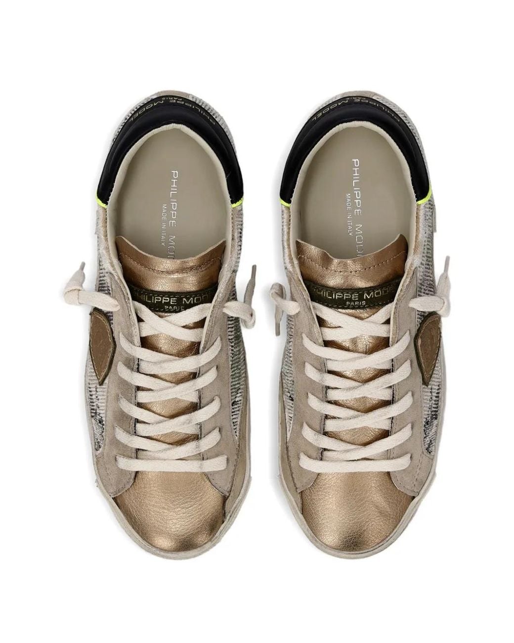Philippe Model Brown Prsx Low Sneakers