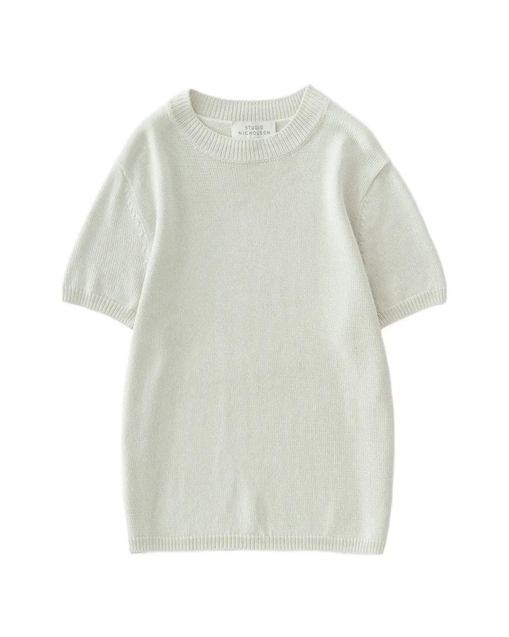 Studio Nicholson White Seren Sweater