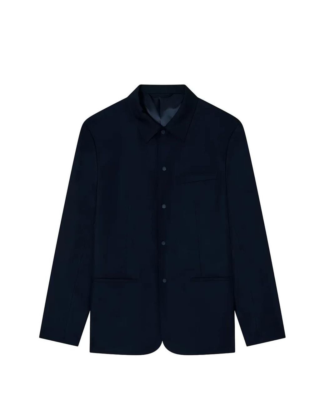 ARMANI EXCHANGE Blazer Met Drukknoopsluiting in het Blue voor heren