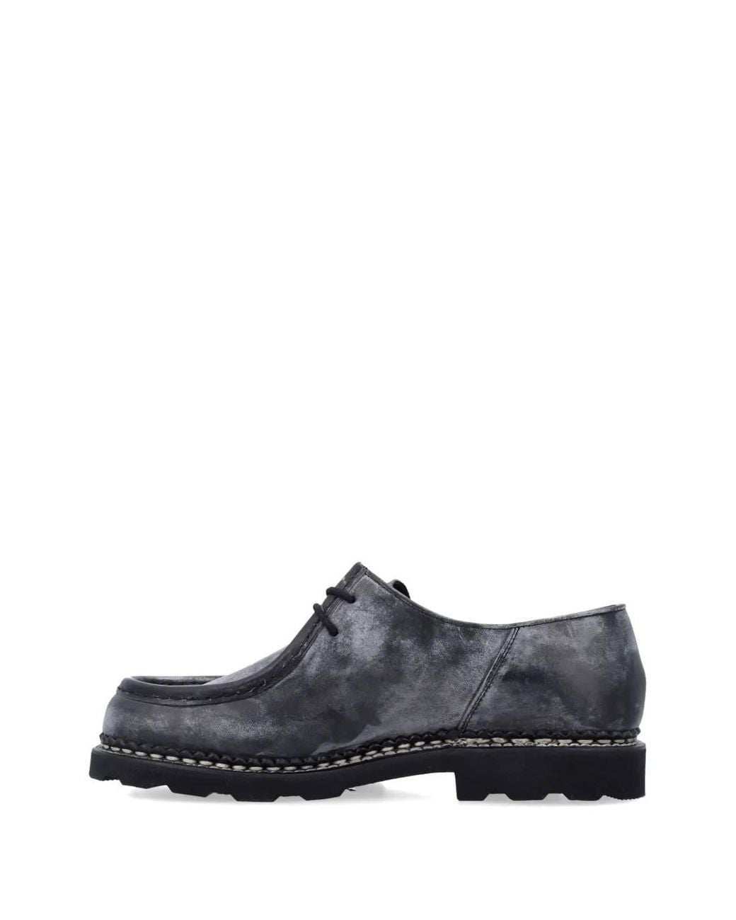 Paraboot Gray Lace-Up Derby Shoes for men
