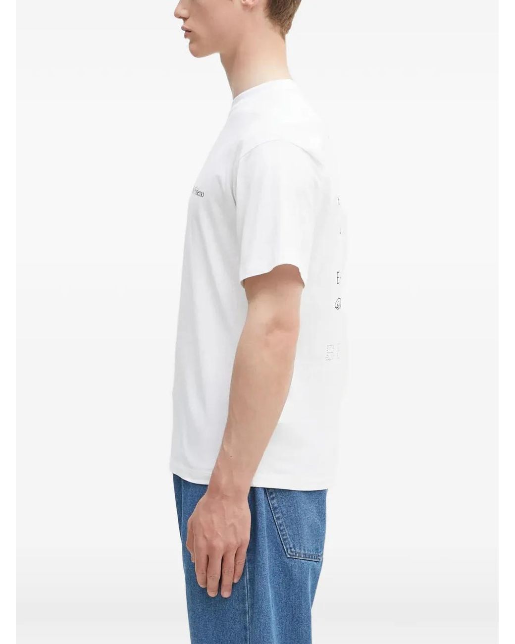 No Problemo White Eau De Problemo Logo T-Shirt