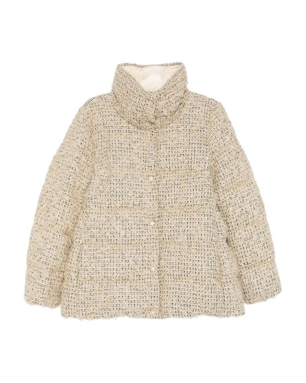 Moncler Natural High-Neck Jacket