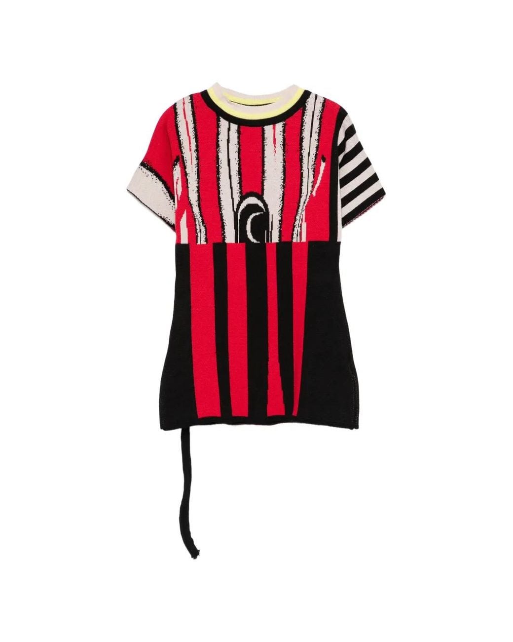 OTTOLINGER Red Striped Knit T-Shirt