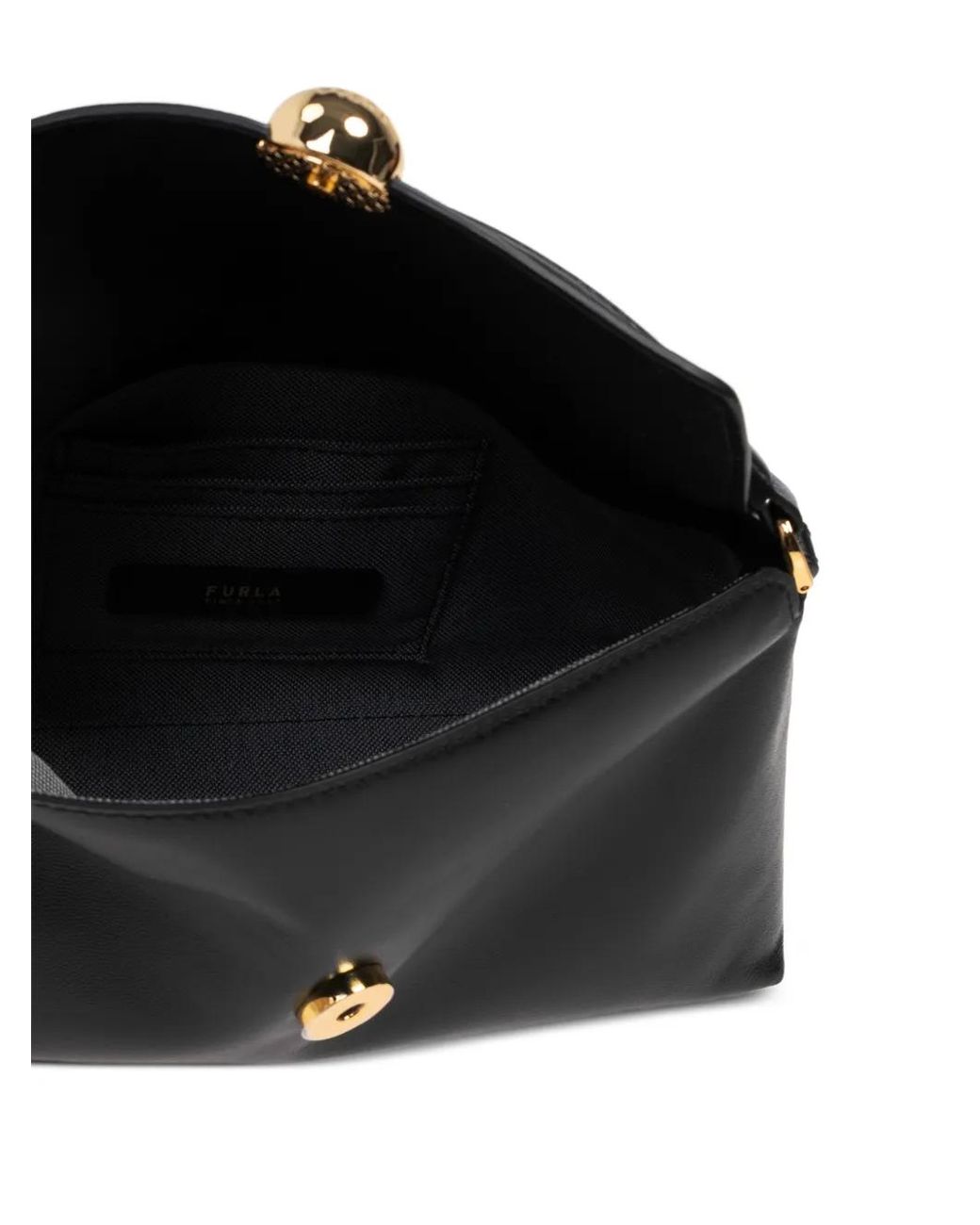 Furla Black Sfera Soft Mini Bag