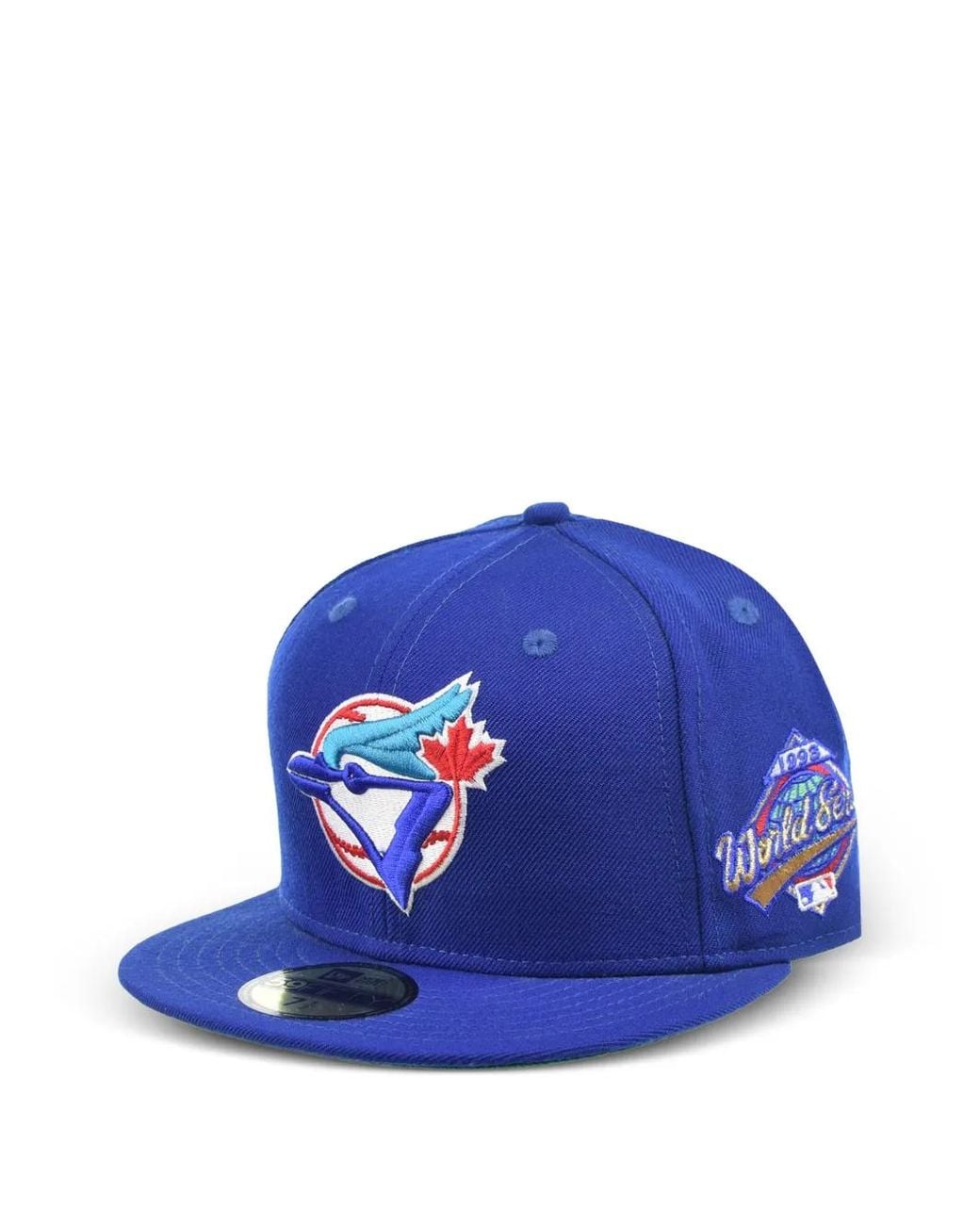 KTZ Blue 59Fifty Toronto Jays 1993 World Series Fitted Cap for men