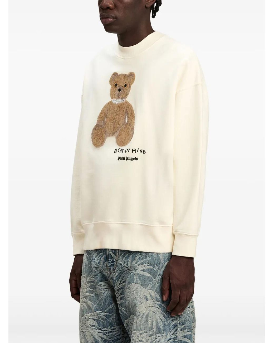Palm Angels Natural Sweaters for men