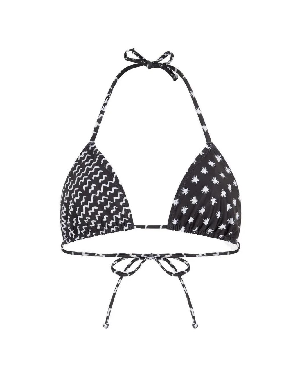 Donde Esteban White Bikini À Étoiles