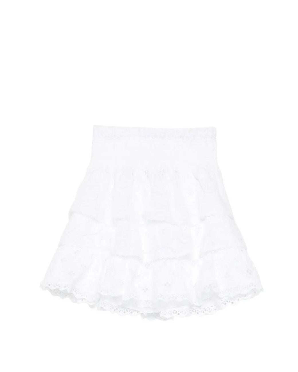 Temptation Positano White Sedano Skirt