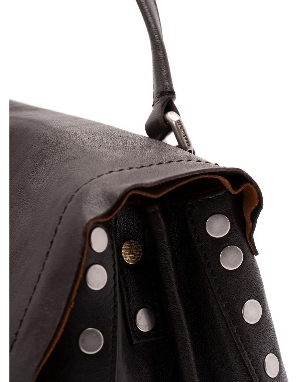 Zanellato Black Small Postina Shoulder Bag