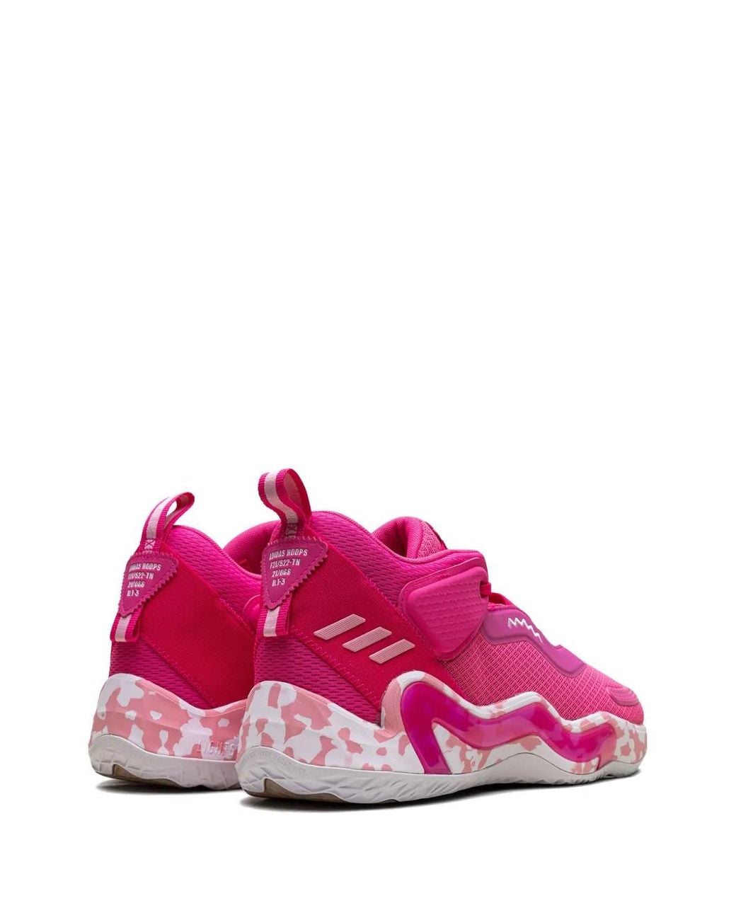 Adidas Pink D.O.N. Issue 3 Sneakers for men