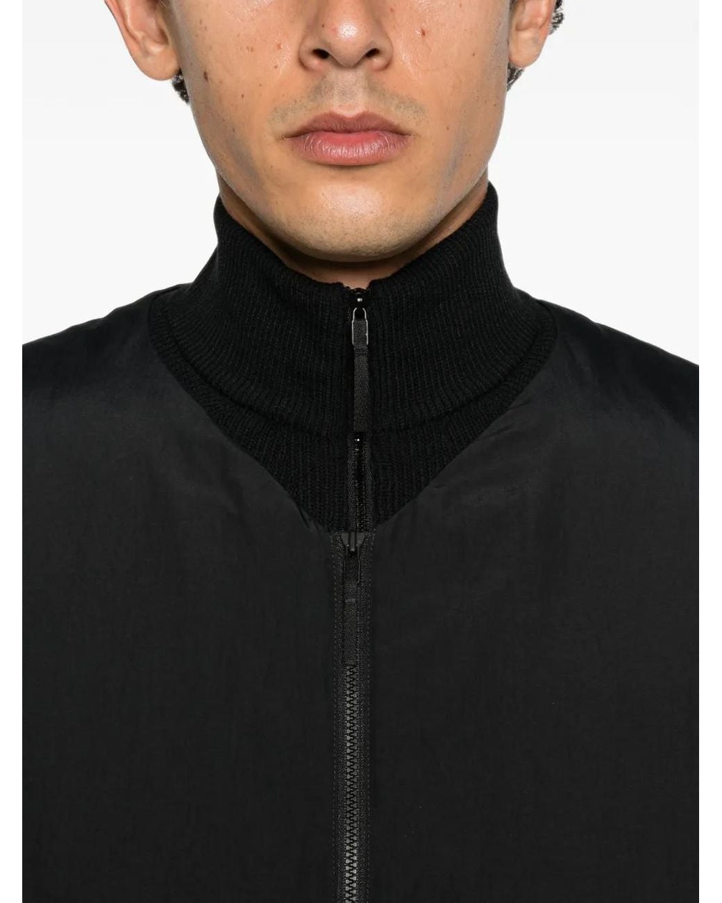 Veilance Black Naroda Zip-Up Gilet for men