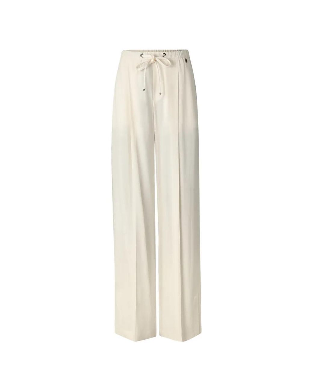 Bogner White Gina Wide-Leg Trousers