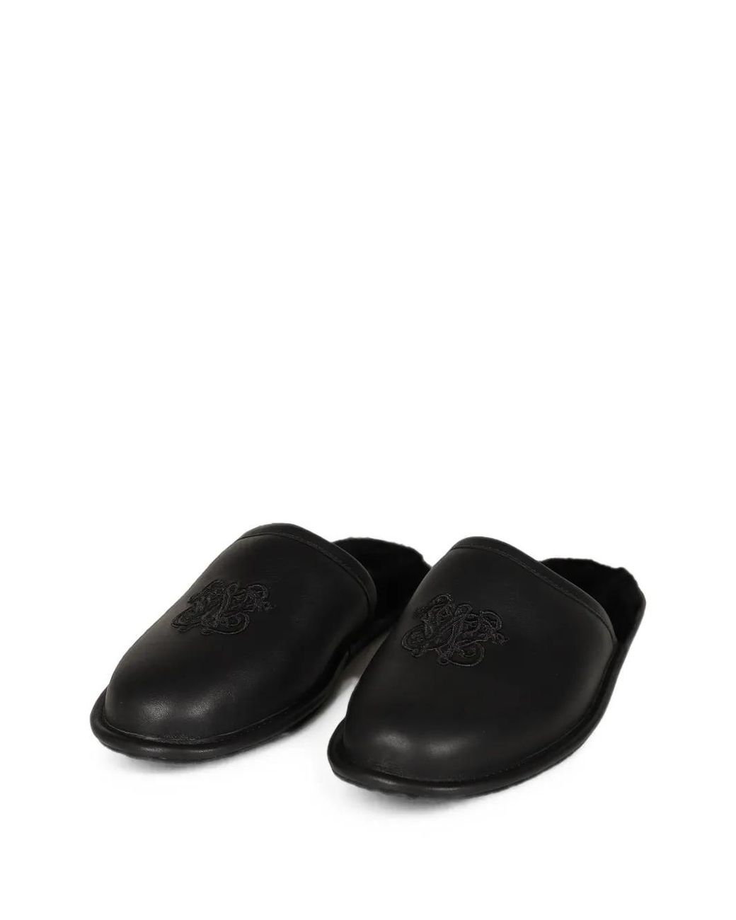 Willy Chavarria White X Ugg Embroidered Leather Sandals for men