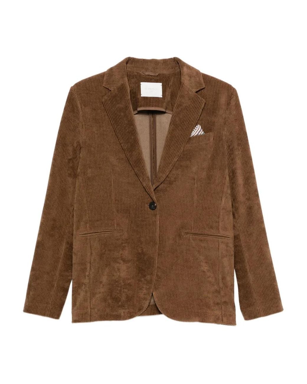 Circolo 1901 Brown Corduroy Blazer