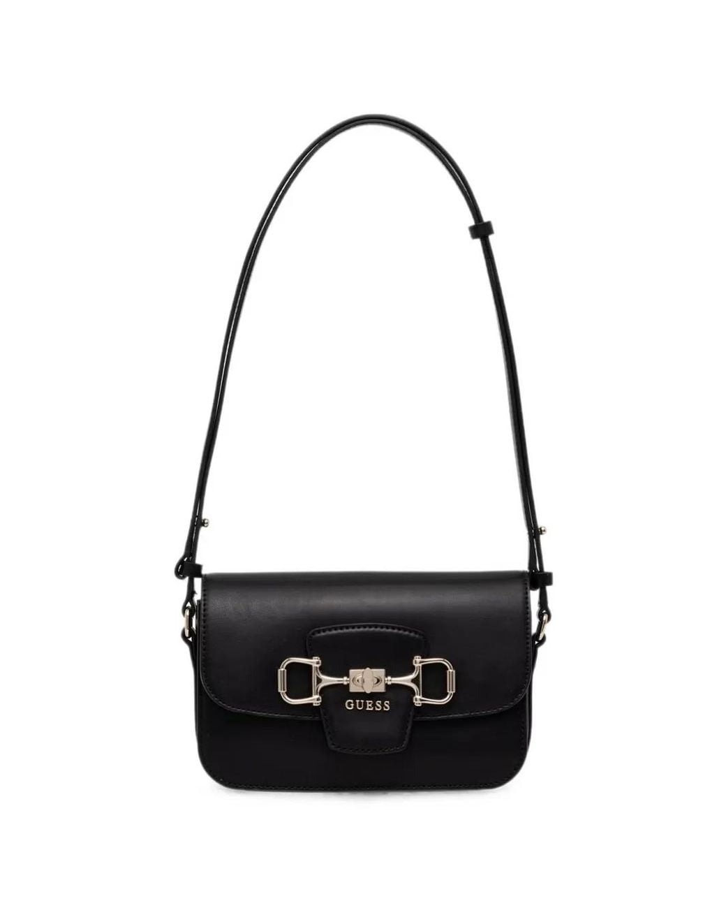 Guess Black Janie Logo Crossbody Bag
