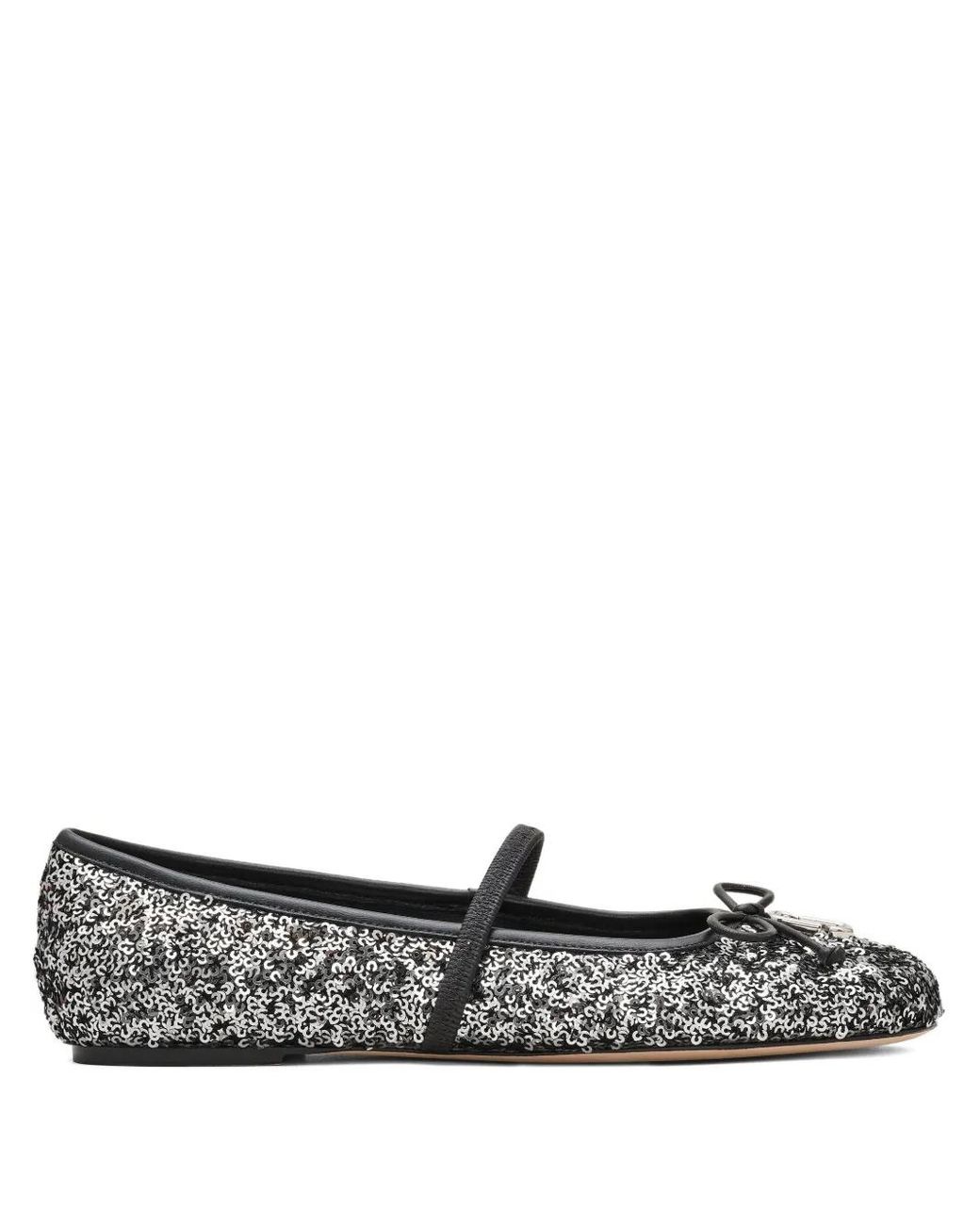 Marc Jacobs Gray Sabrina Ballet Flats