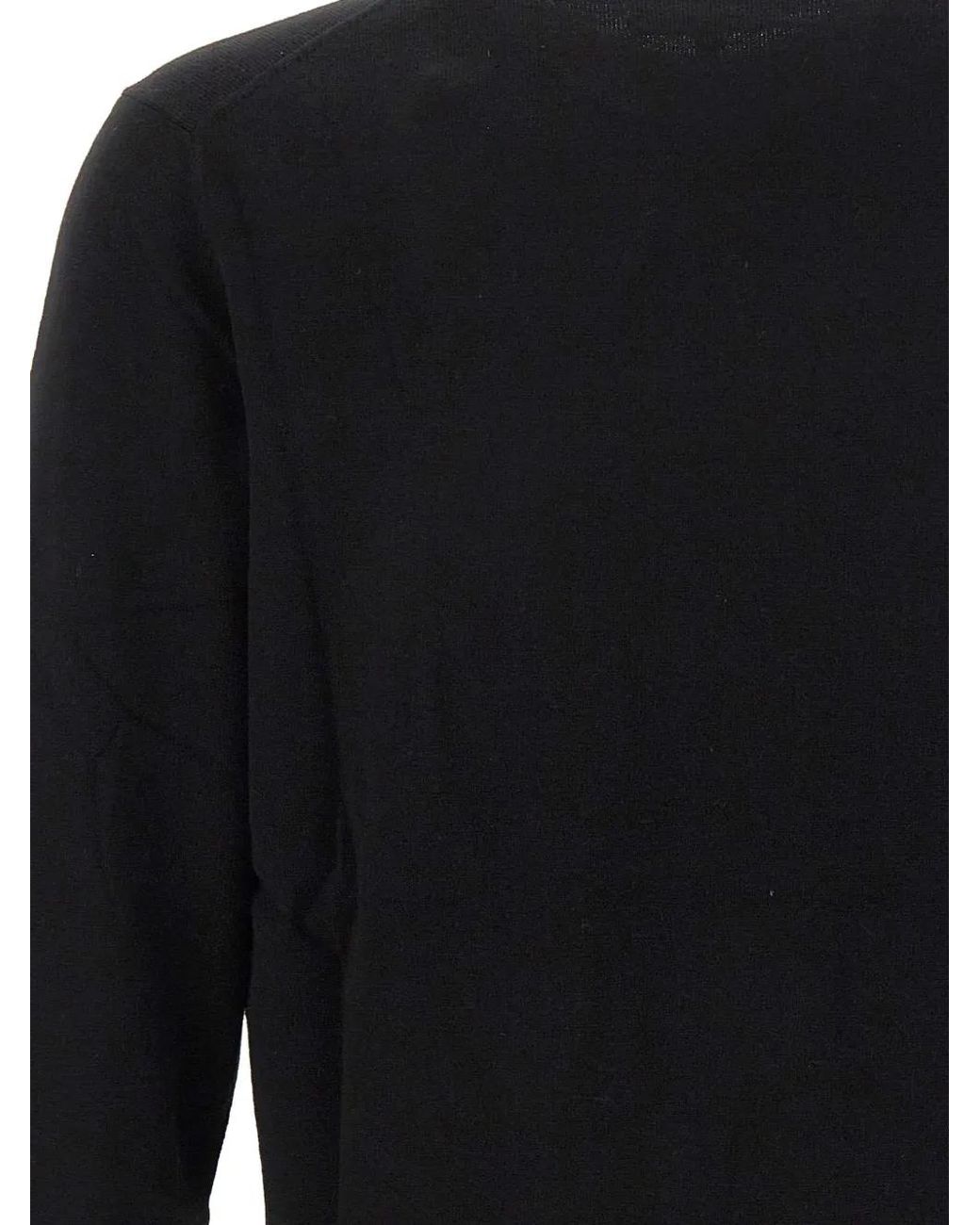 Mc2 Saint Barth Black Heron My Life Is Complicated Embroidered Crew-Neck Sweater for men