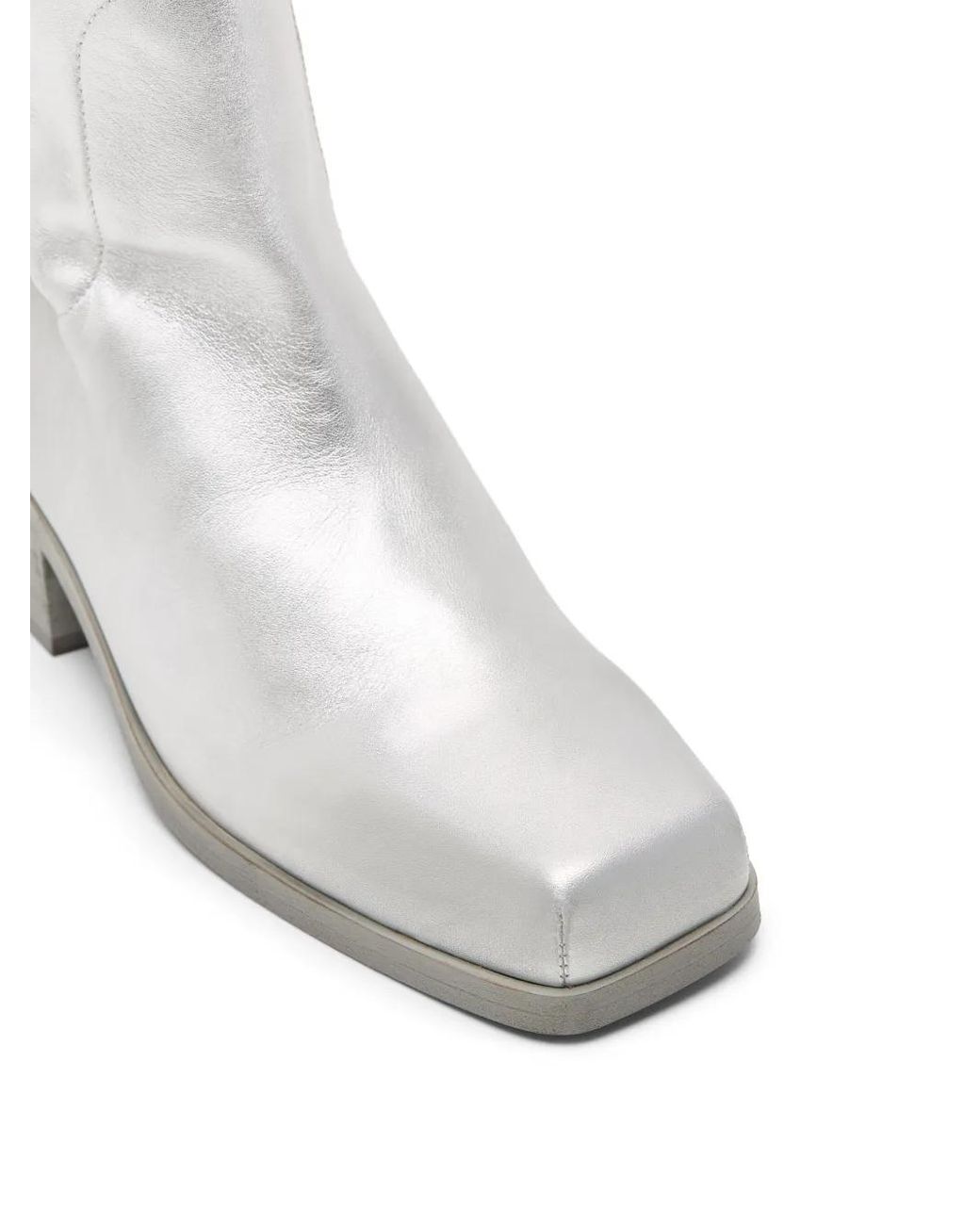Marsèll Gray Cassello Leather Ankle Boots