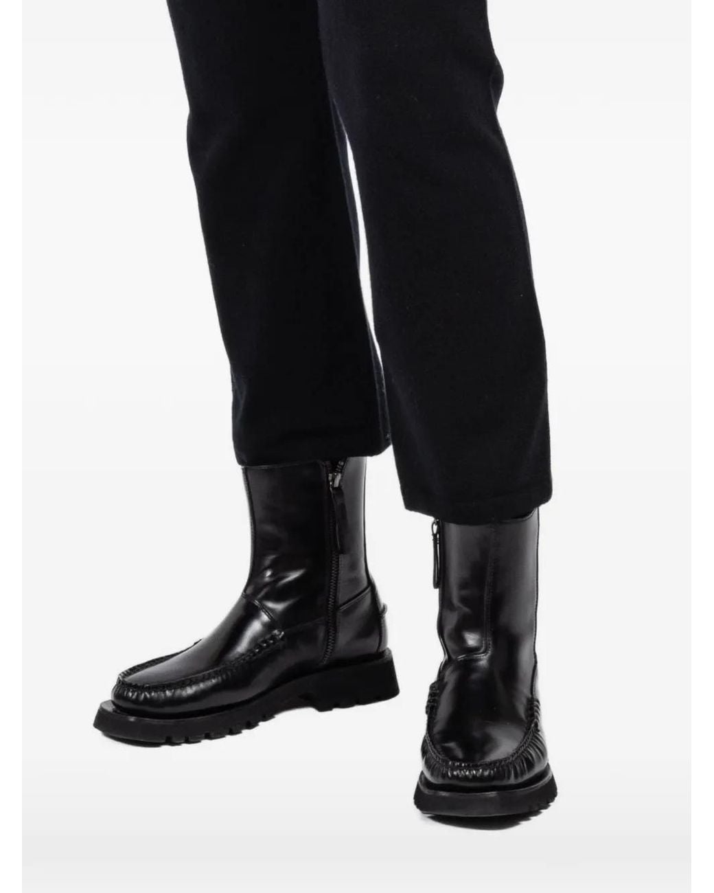 Extreme Cashmere Black Wander Drawstring Trousers