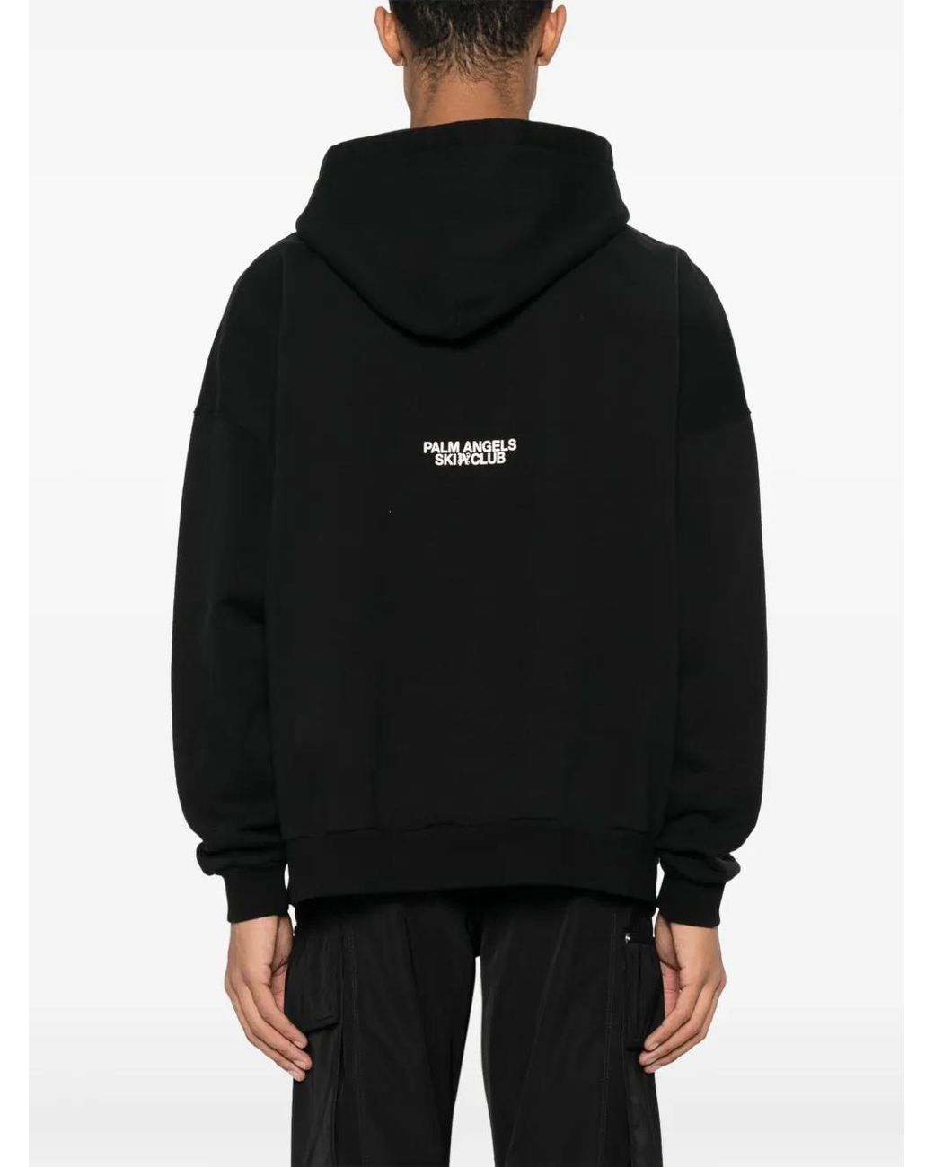 Palm Angels Black Sweaters for men