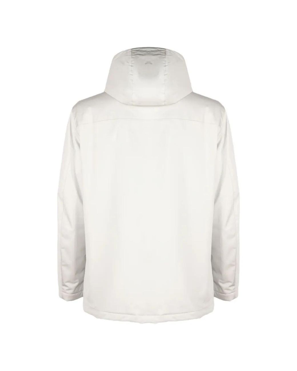 Fay White Hook Hooded Jacket for men