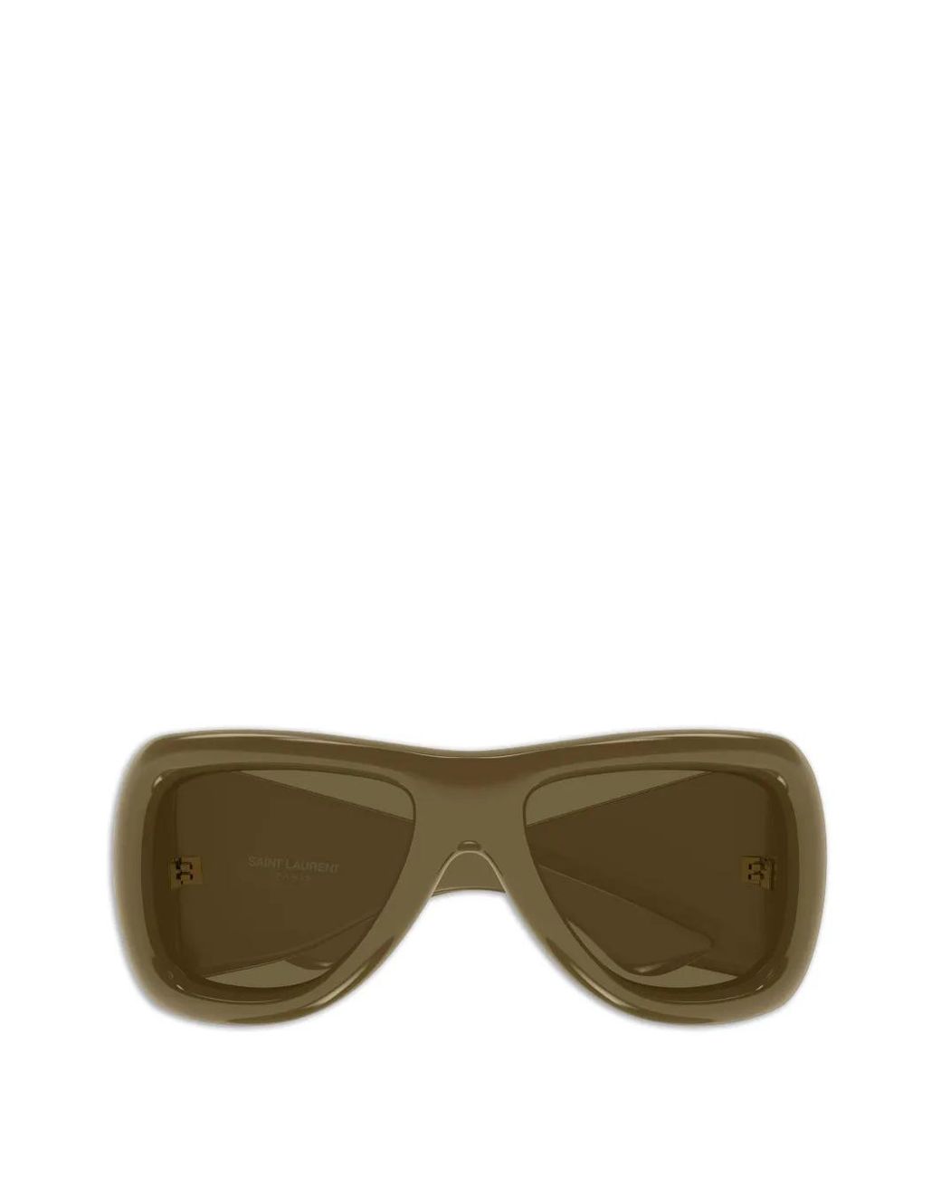 Saint Laurent Green Sl 902 Howl Rectangle-Frame Sunglasses
