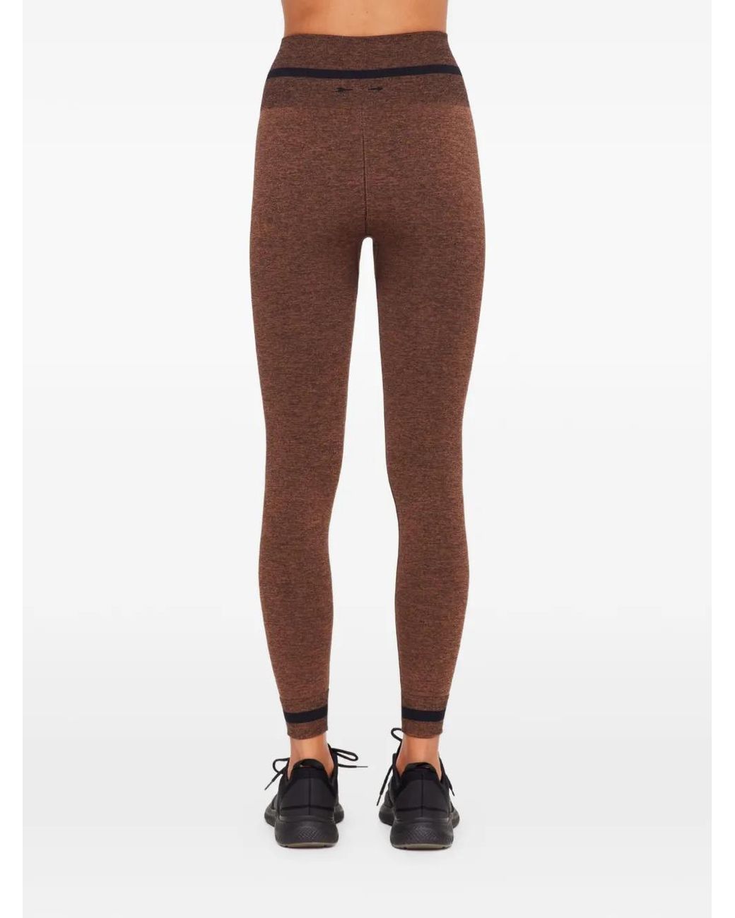 The Upside Brown Marle Seamless Leggings