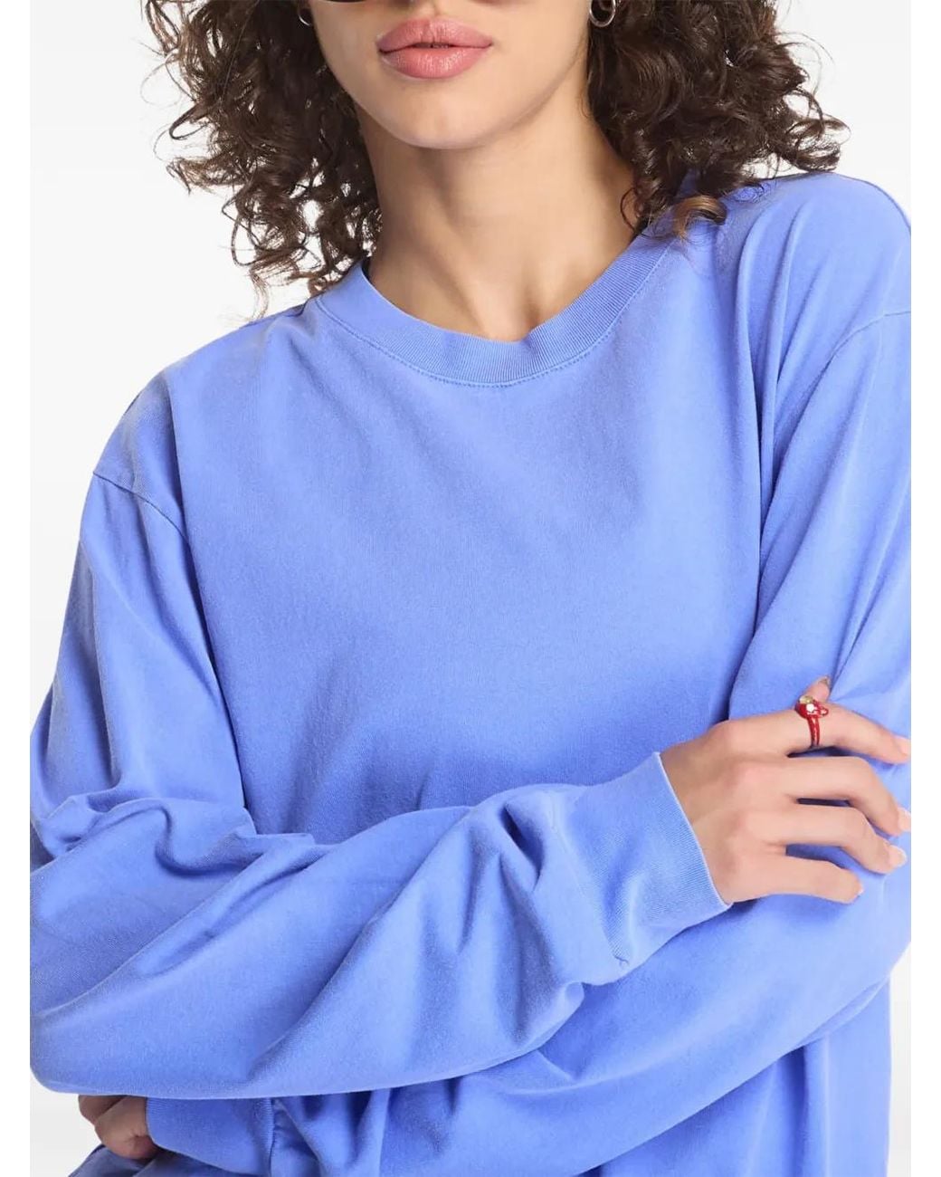 A.P.C. Blue Winter 26 Long-Sleeve T-Shirt