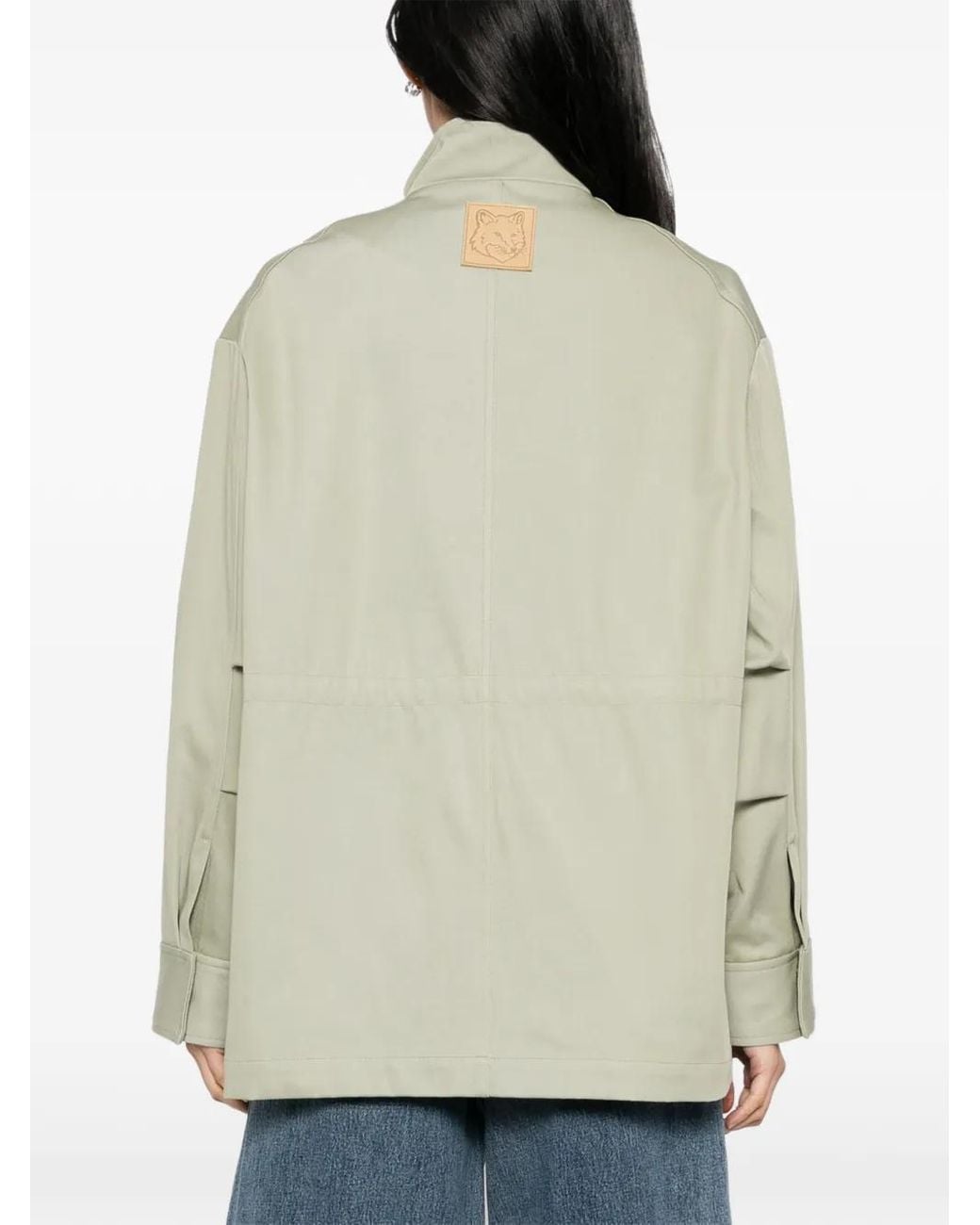 Maison Kitsuné Green Safari Jacket