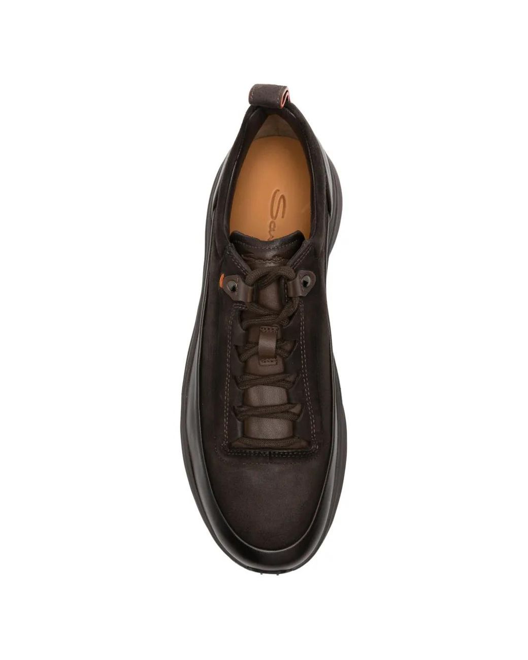 Santoni Black Easy Bounce Mountain Panelled Sneakers for men