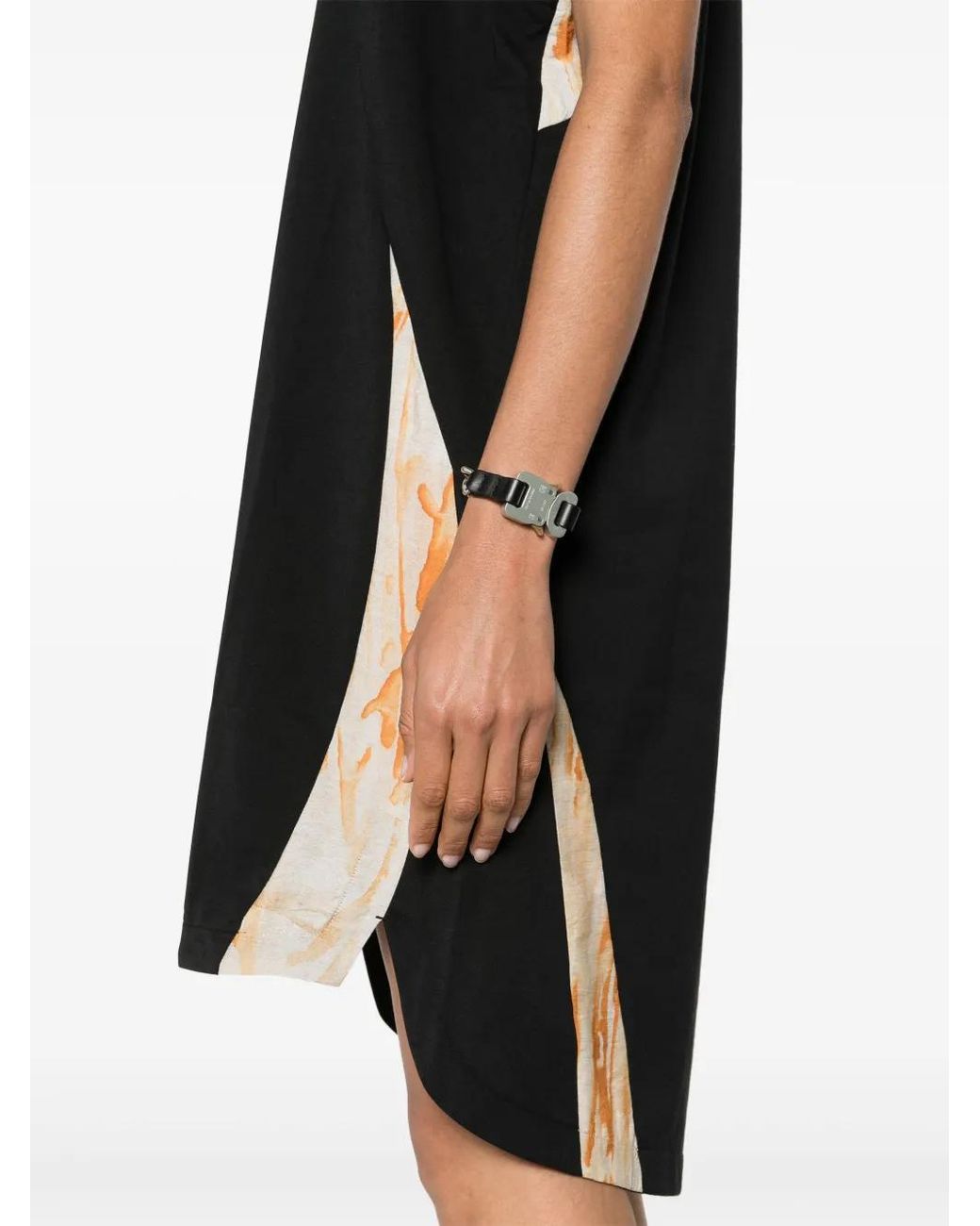 Y-3 Black Rust Dye Tank Dress