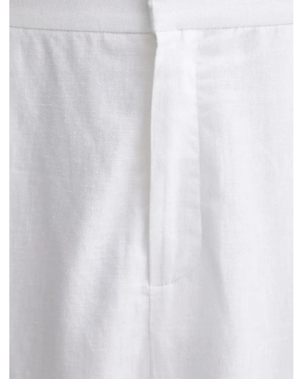 Gestuz White Side-Split Maxi Skirt