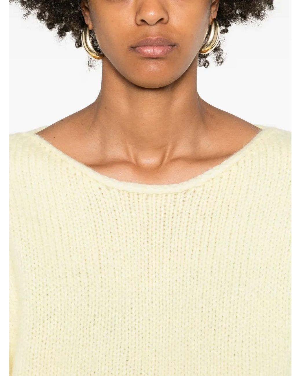 Marc O' Polo Natural Boat-Neck Sweater